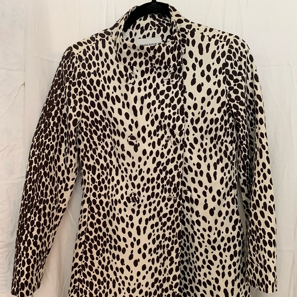 Banana Republic tan and brown jacket size xs